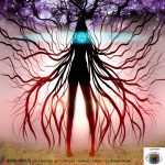 représentation de l'emplacement du chakra de la gorge dans le corps humain